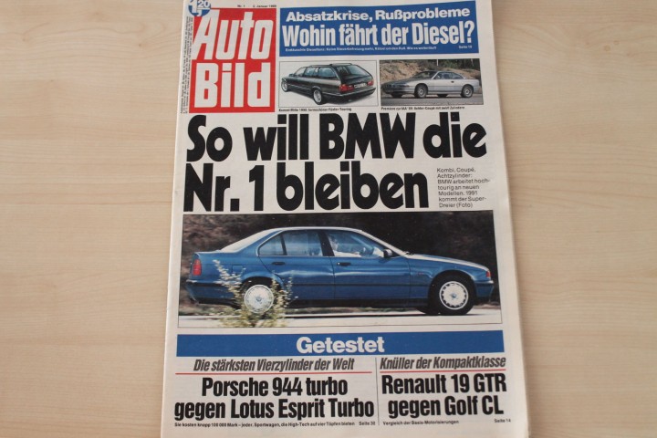 Deckblatt Auto Bild (01/1989)
